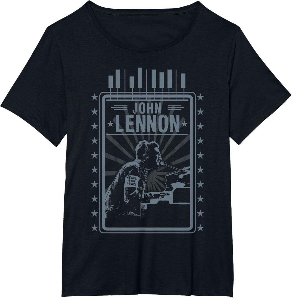 John Lennon - Piano T-Shirt